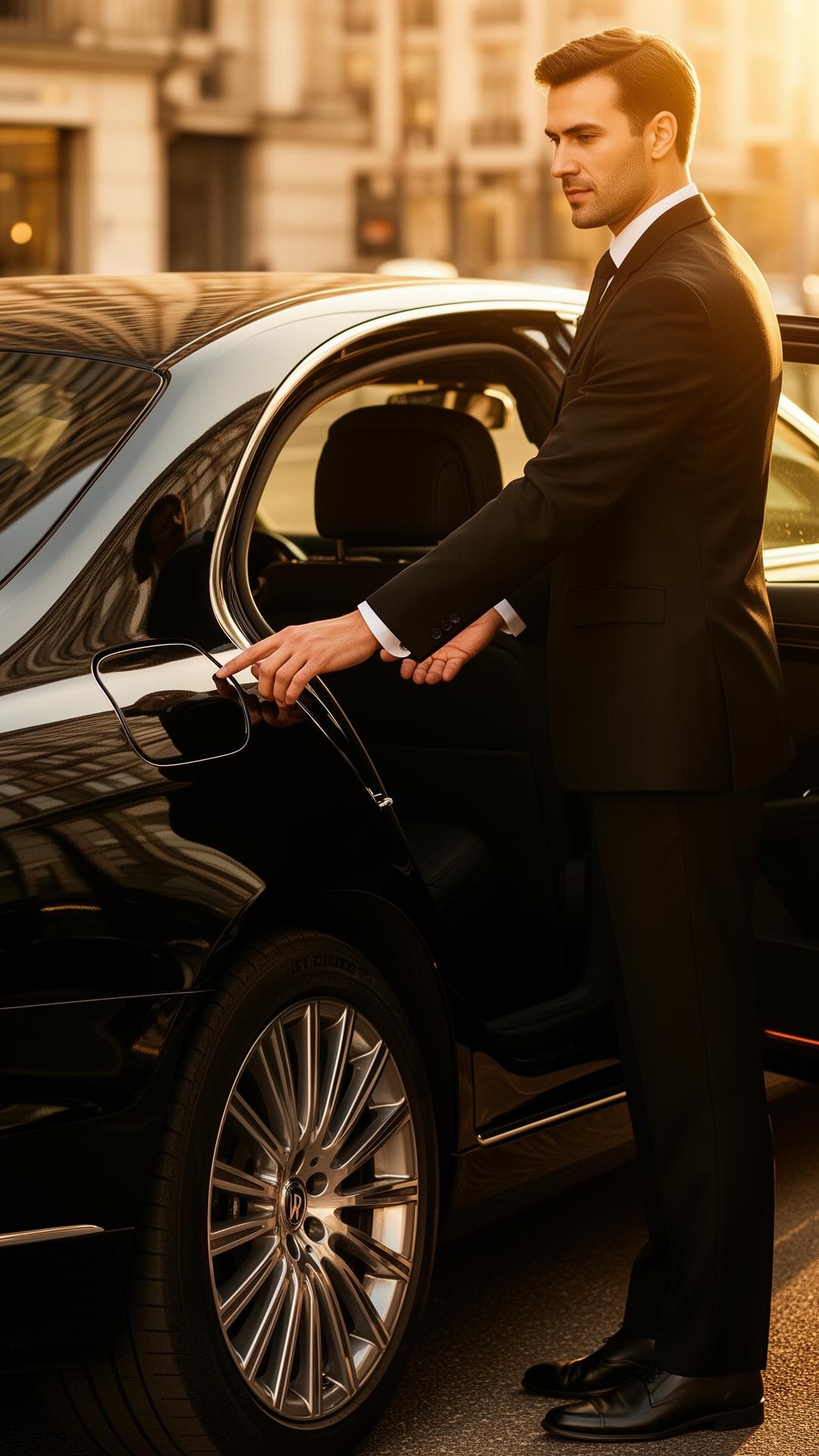 Professional chauffeur